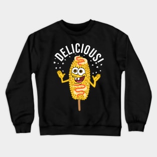 Funny Elote Mexican Street Corn Delicious Crewneck Sweatshirt